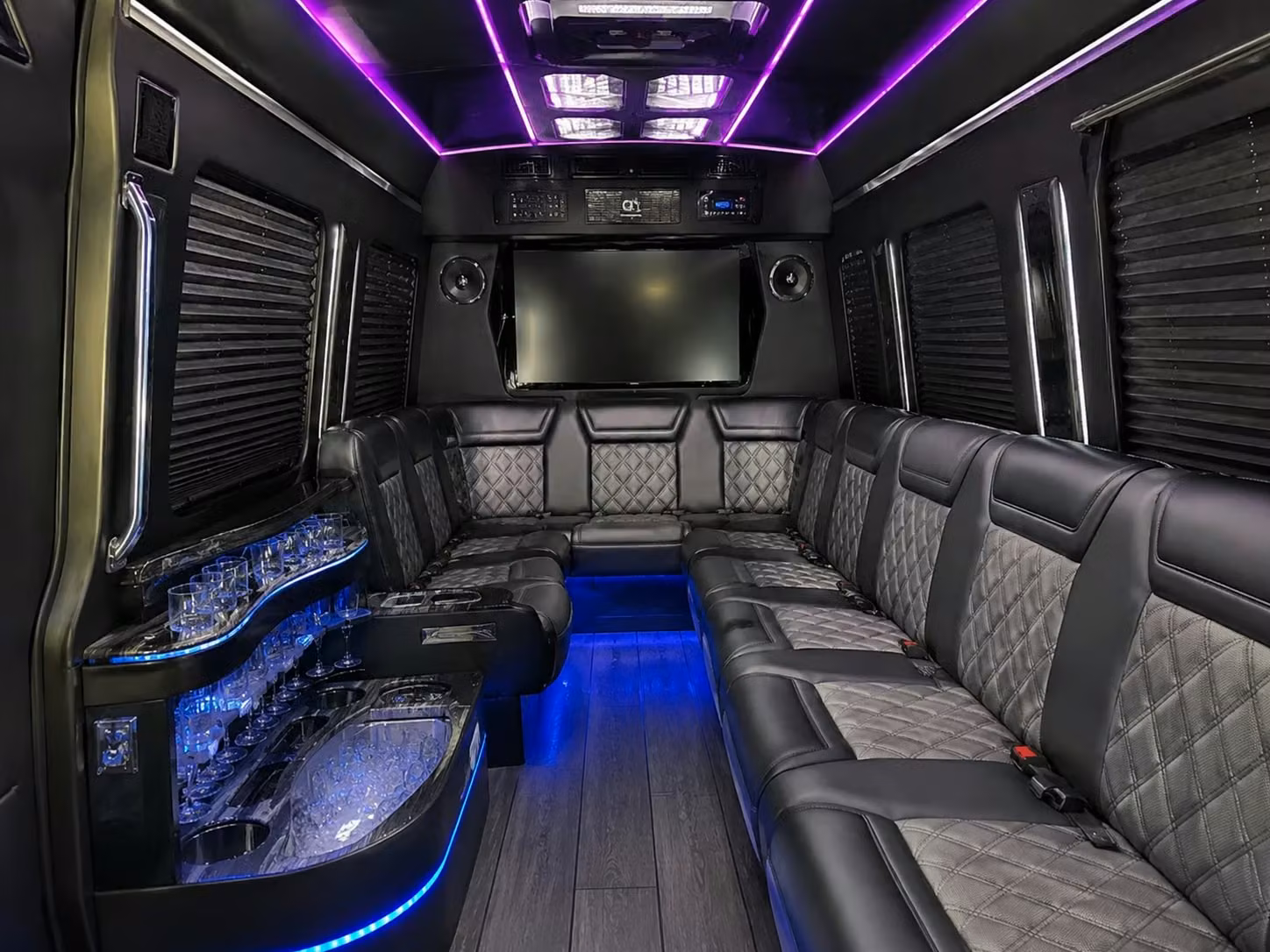 late night reception shuttles so every surprise wedding guest gets home safely