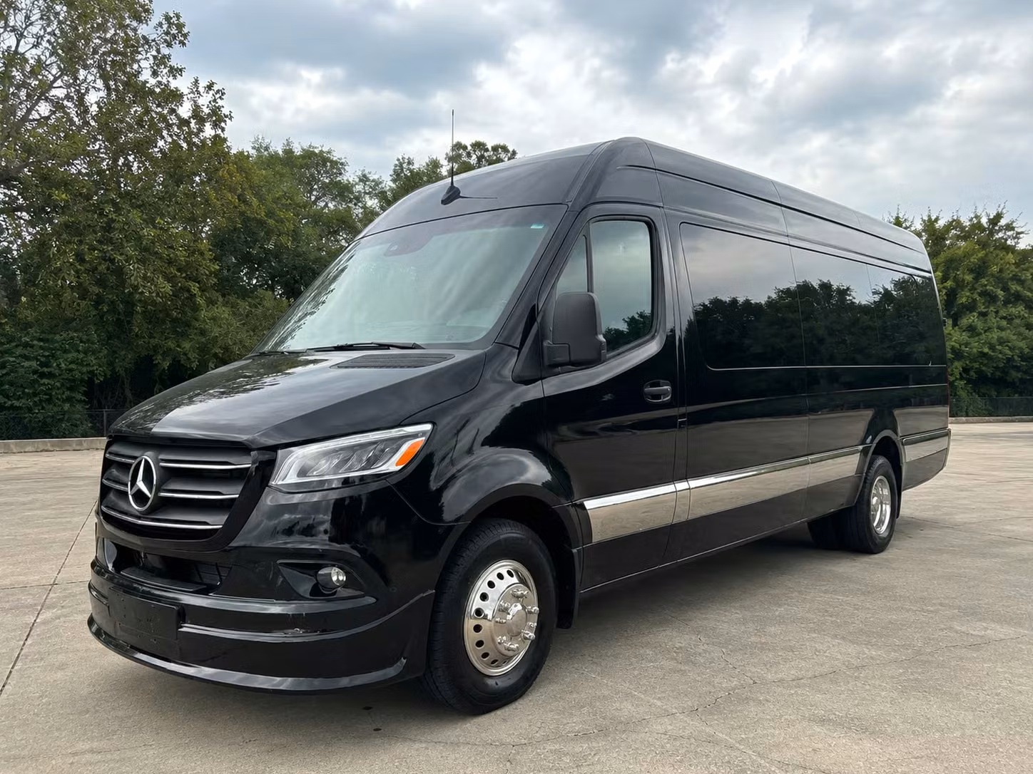 sprinter van with driver