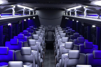 Surprise Charter Bus Interior